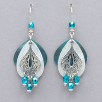 JMR Party Peacock Earrings