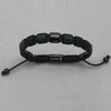 Italgem Onyx and Black Stainless Steel Bracelet