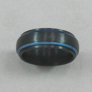 Italgem Carbon-Fiber with Blue IP Ring