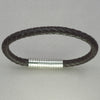 Italgem Brown Leather Bracelet