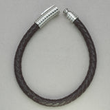 Italgem Brown Leather Bracelet