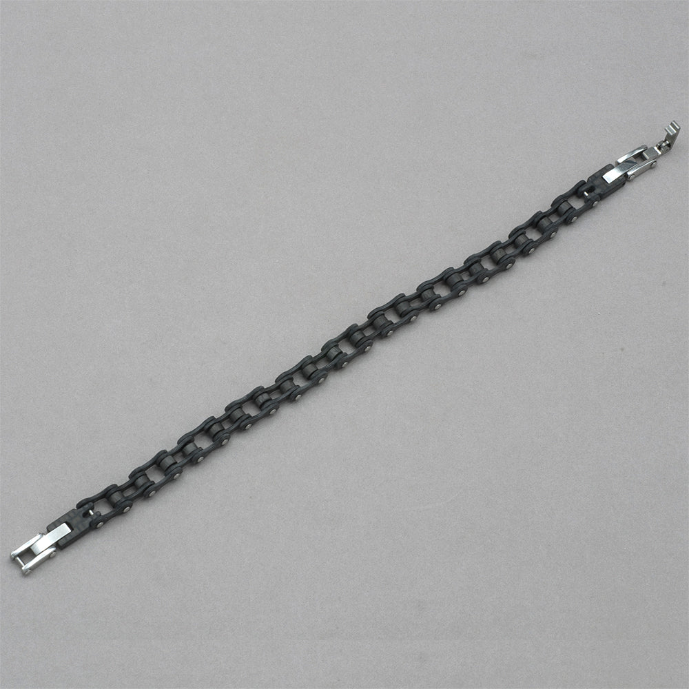 Italgem Carbon Fiber Bike Link Bracelet