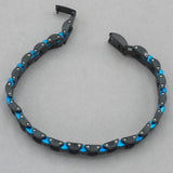 black/blue