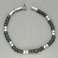 Italgem Black Beaded Bracelet