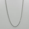 Italgem S. Steel 3.5mm-Round Franco Polished 24" Necklace