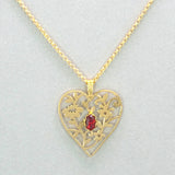 Holly Yashi Blooming Heart Necklace