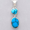 Acleoni Prince and Kingman Turquoise Pendant