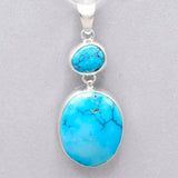 Turquoise Sterling Silver Pendant