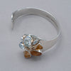 Lilly Barrack Citrine & CZ Cuff Bracelet