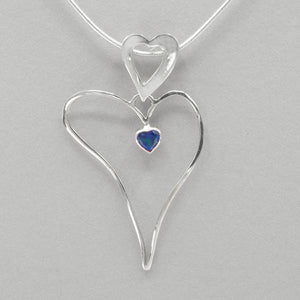 Jim Kelly Three Hearts Pendant