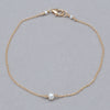 Tiny Pearl 14k Gold Fill Bracelet