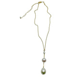 Tier Pearl 14k Gold Fill Necklace