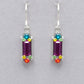 Firefly La Dolce Vita Columnar Earrings - Multicolor