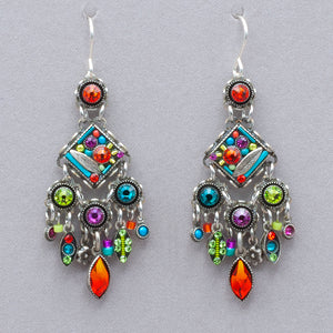 Firefly Botanical Chandelier Earrings