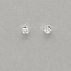 Boma Round Cubic Zirconia Post Earrings