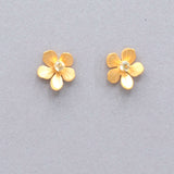 Holly Yashi Petite Plumeria Post Earrings