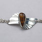 Jim Kelly Fire Agate Winged Bracelet