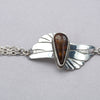 Jim Kelly Fire Agate Winged Bracelet