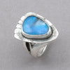 Jim Kelly Blue Opal Sterling Silver Ring