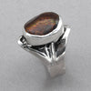Jim Kelly Mexican Fire Agate Sterling Silver Ring