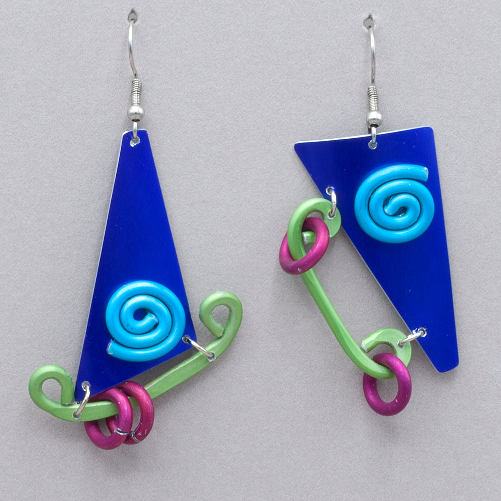 Sylvi Harwin Asymmetric Earrings