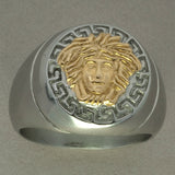 Italgem Stainless Steel Medusa Ring