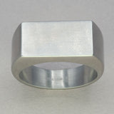Italgem Stainless Steel Signet Ring